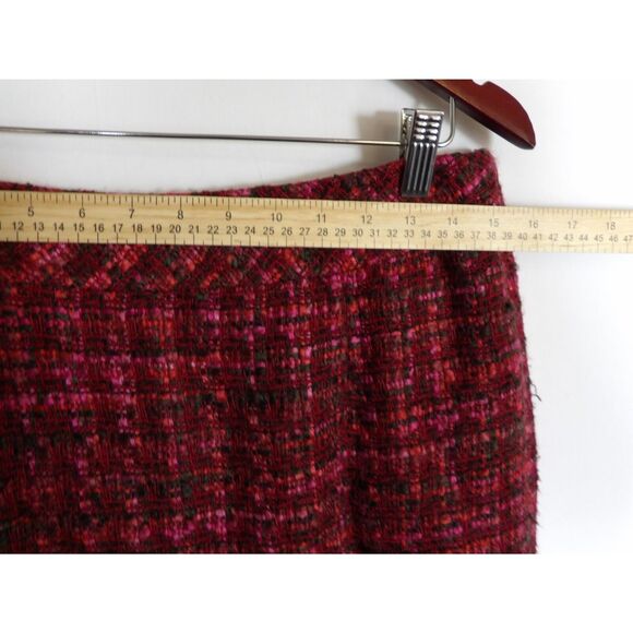 Coldwater Creek Lined Pencil Skirt Womens size 10 Tweed Wrap Professional Career - Picture 4 of 10